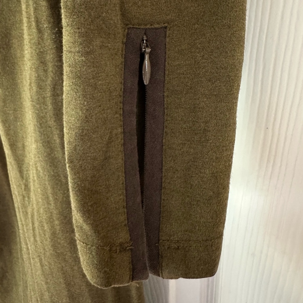 J. Mclaughlin Medium Zip Leather-Pull Zip Medium … - image 2